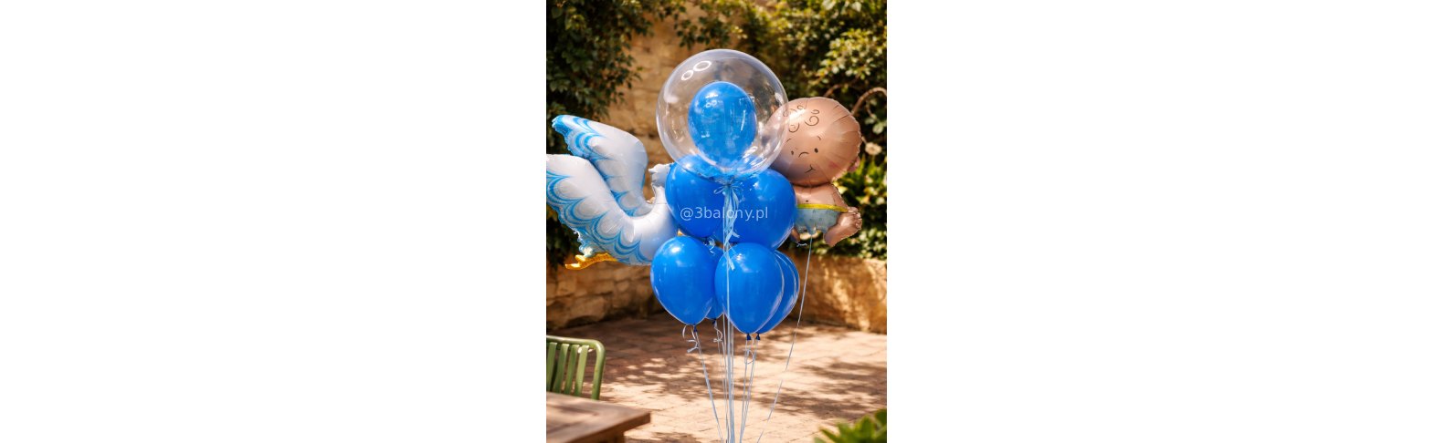 Stylowy zestaw balonów na baby shower – dekoracja na wyjątkowe chwile