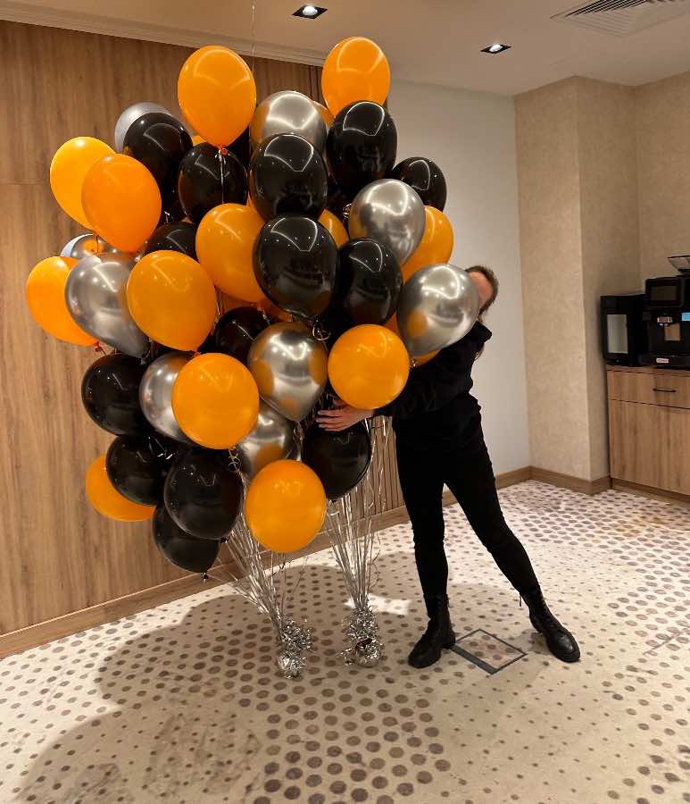 90 balonów z helem