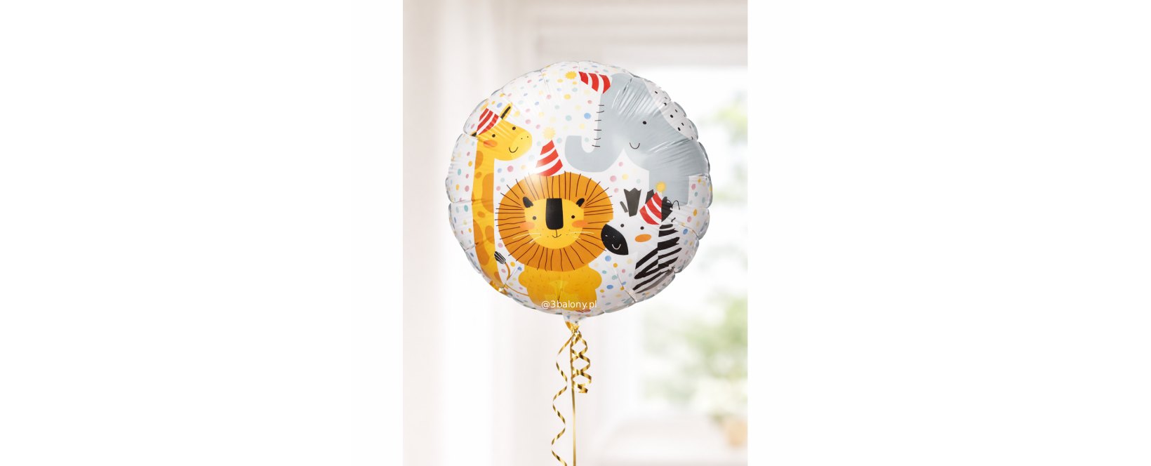 Balon foliowy Safari party, 45 cm