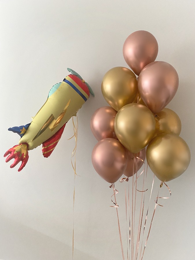 Balon foliowy Samolot w zestawie