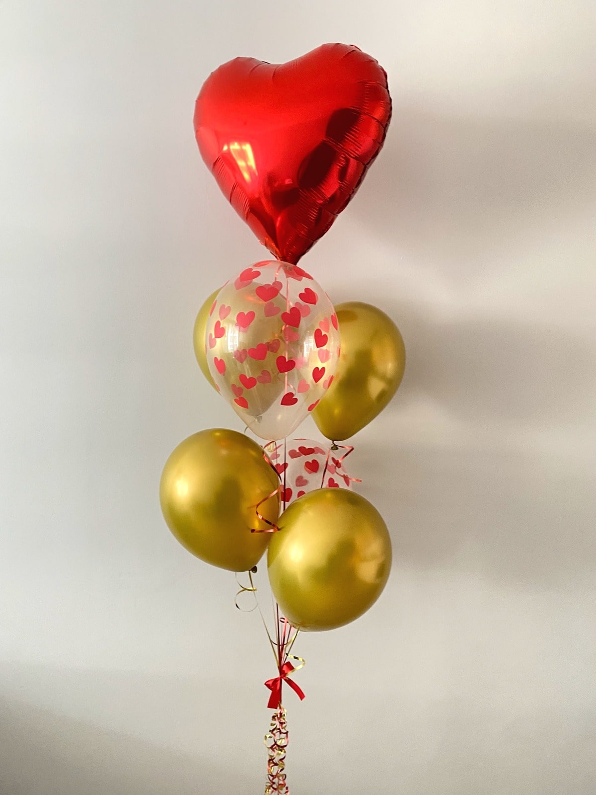 Bukiet balonowy z dużym sercem