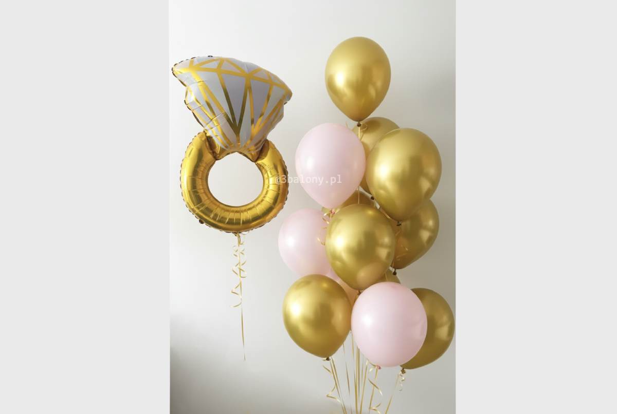 Bukiet balonów na Wieczór Panieński