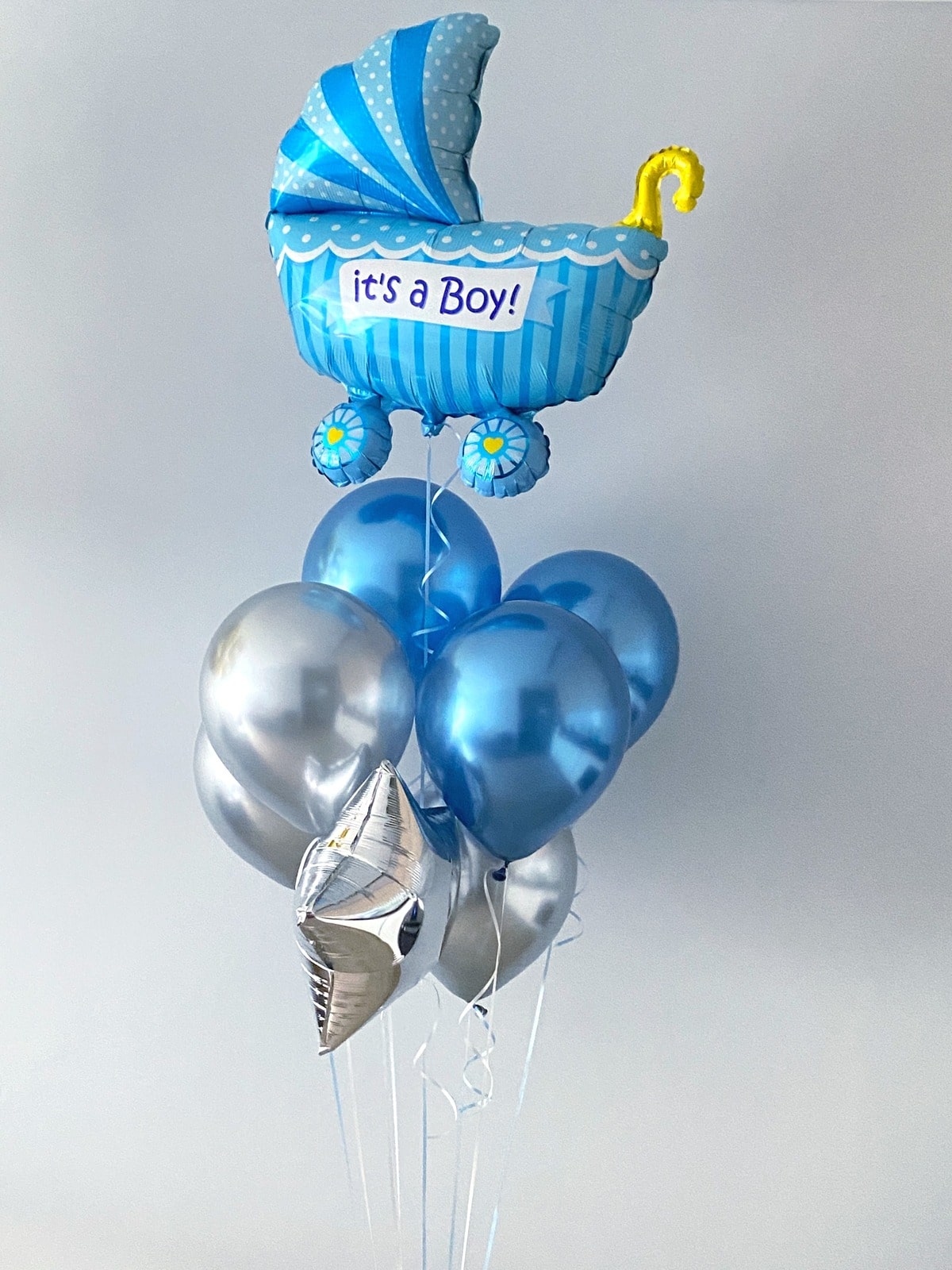 Zestaw balonowy z helem „It’s a Boy!”