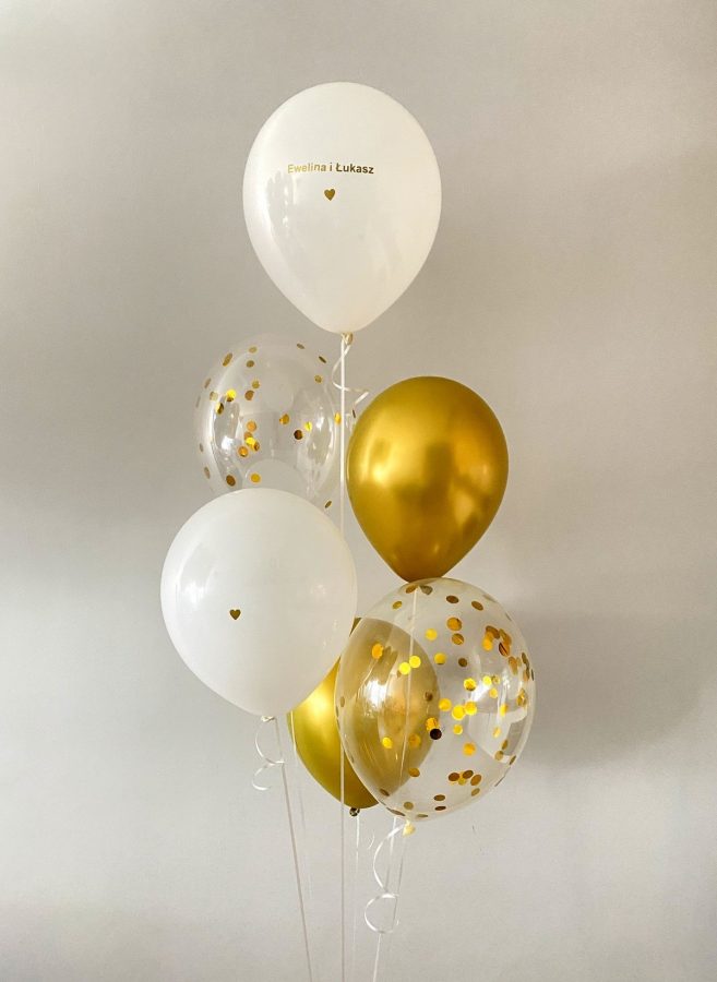 Bukiet balonowy na rocznicę Ślubu