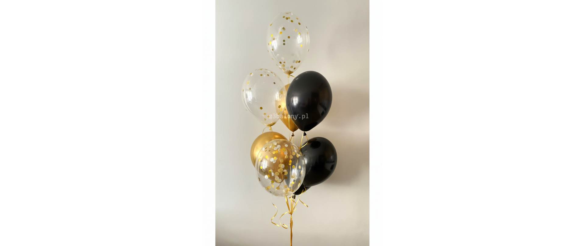 Bukiet balonowy z helem z ośmiu balonów