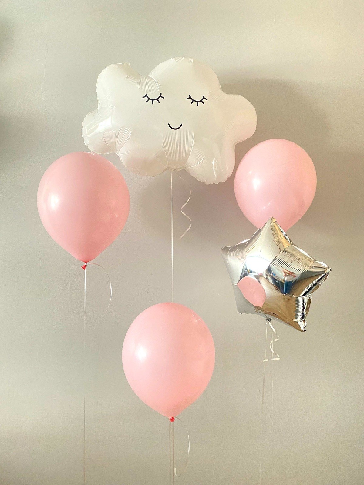 Balony Z Helem Dla Dzieci Balony z helem na powitanie małej dziewczynki
