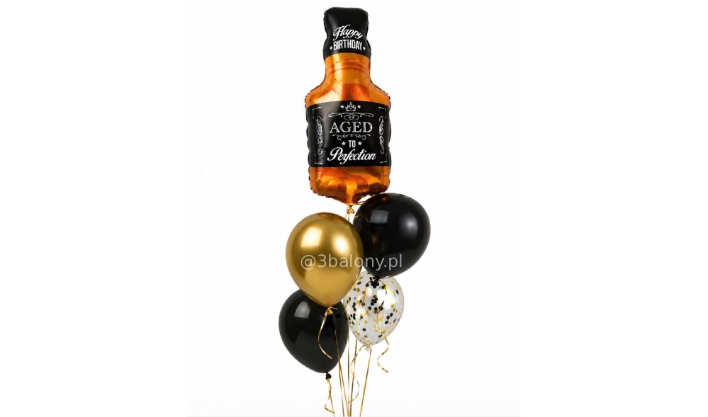 Balon whisky w zestawie z innymi balony