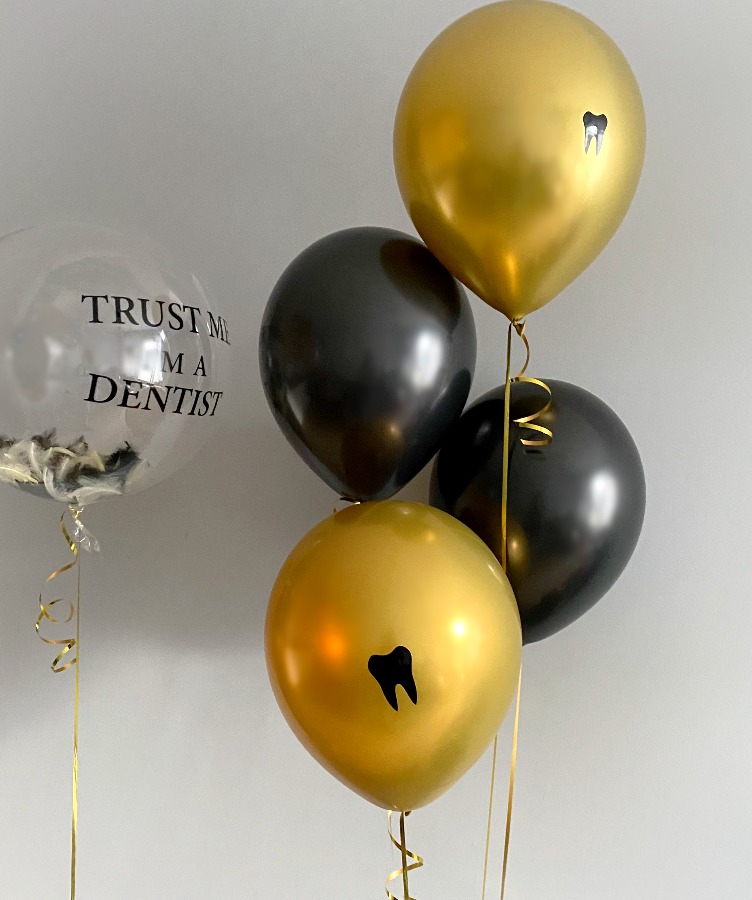 Balony personalizowane dla dentysty