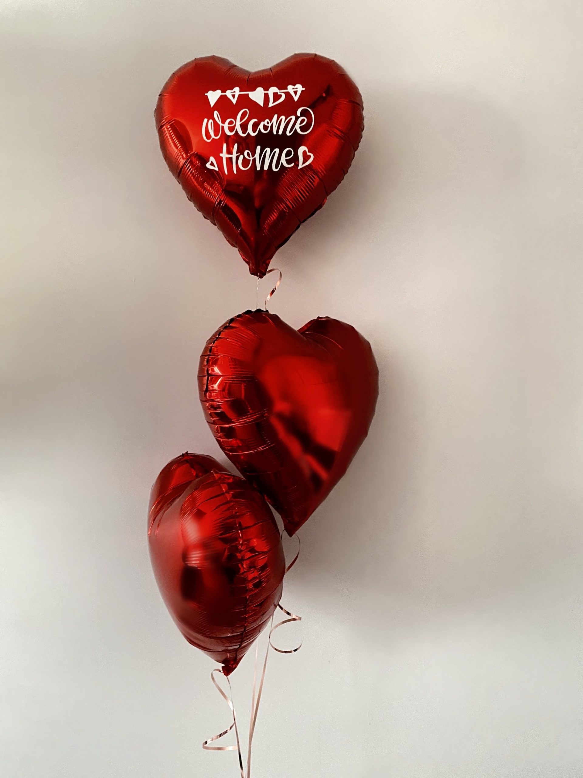 Balony foliowe czerwone serca