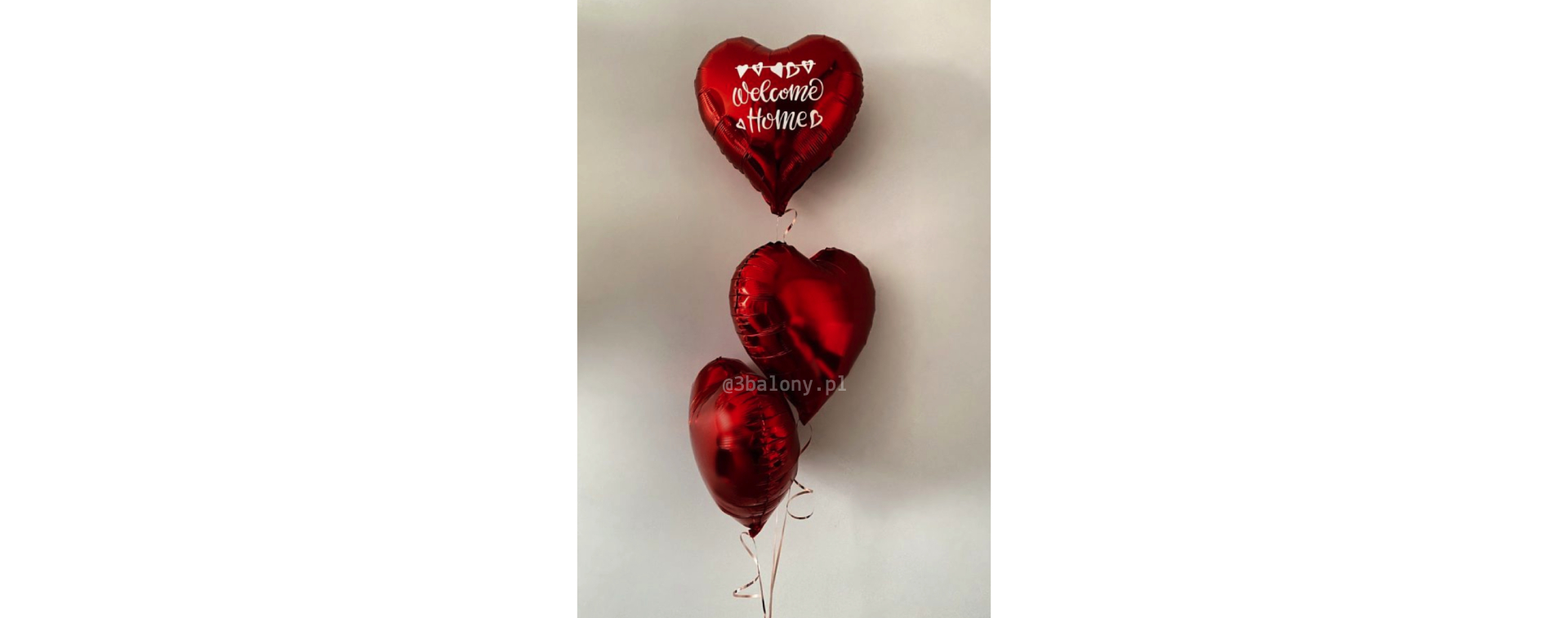 Balony foliowe czerwone serca