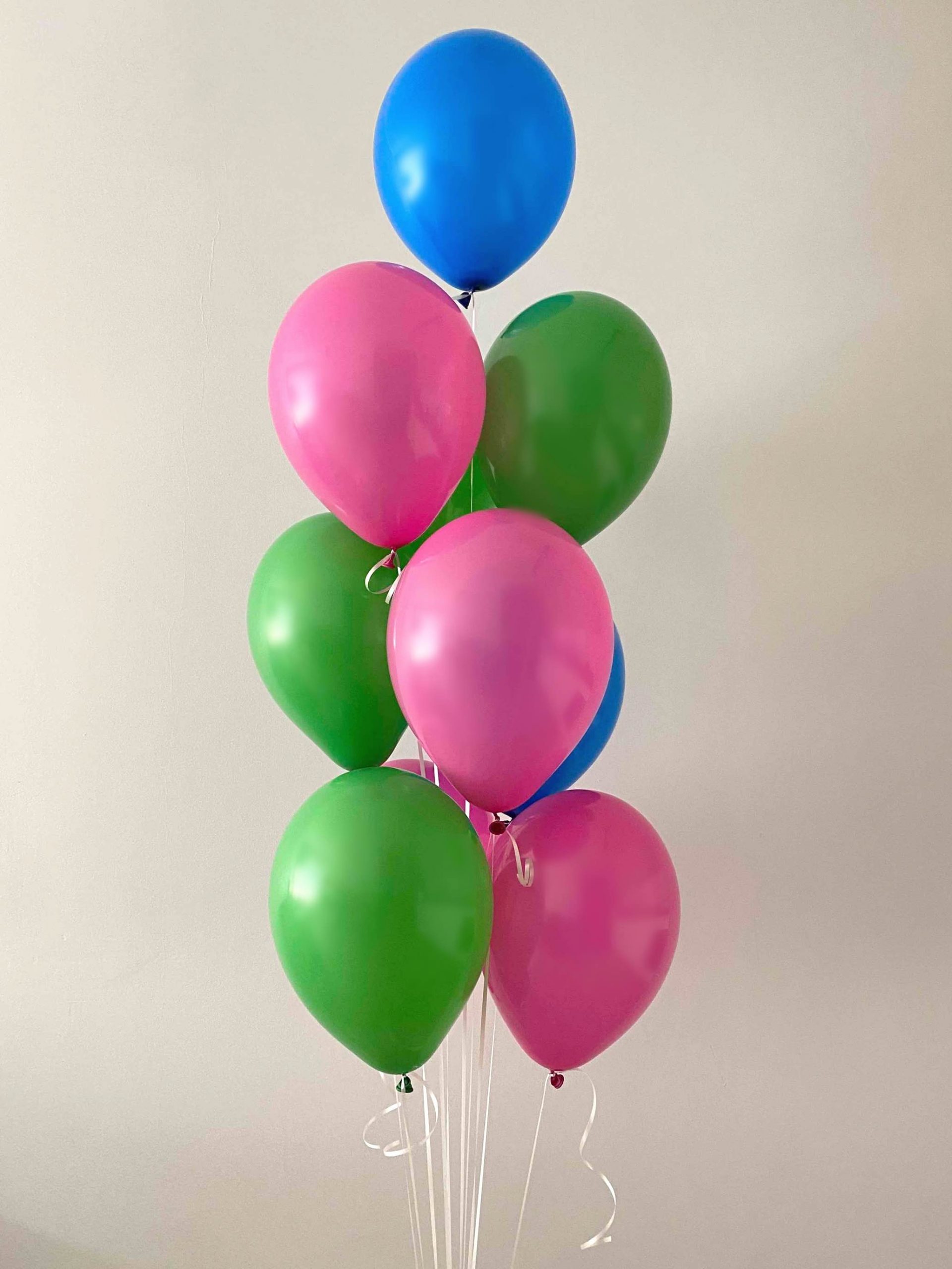 Kolorowy zestaw balonów lateksowych