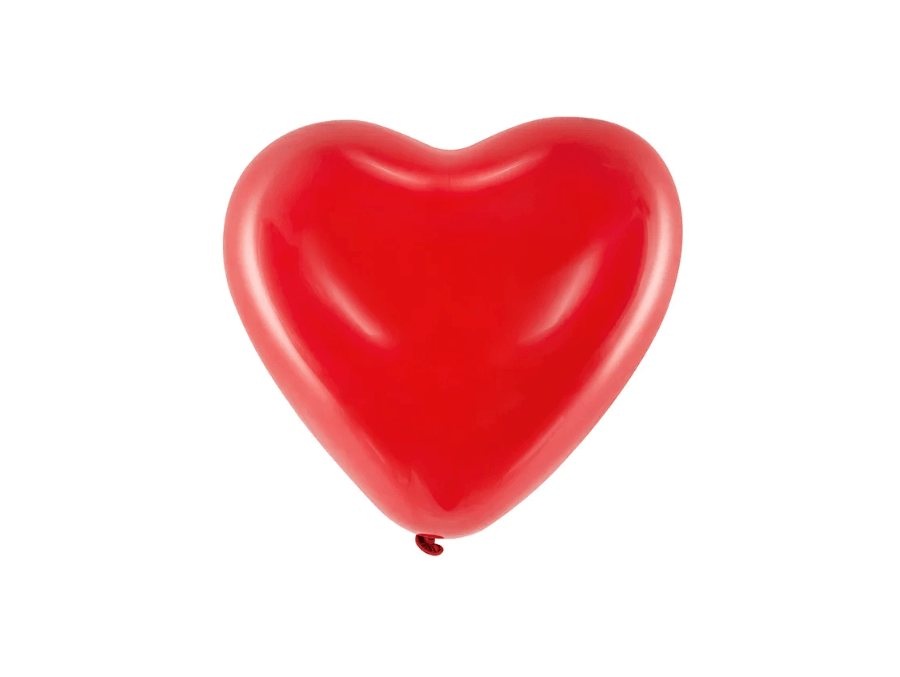 Balon lateksowy czerwone serce
