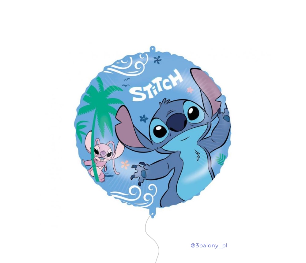 Balon foliowy STITCH & ANGEL DISNEY