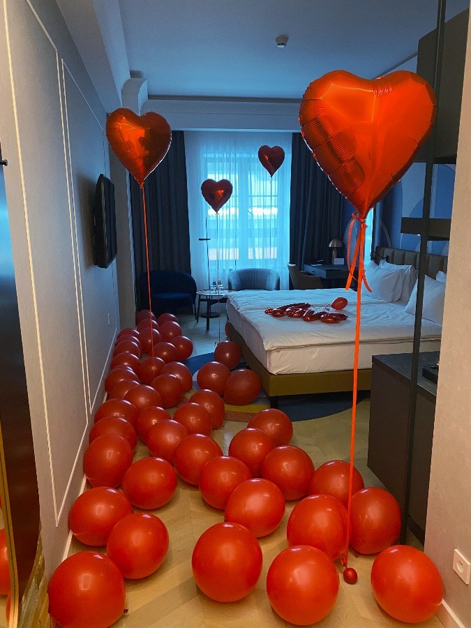 Balonowa niespodzianka w hotelu