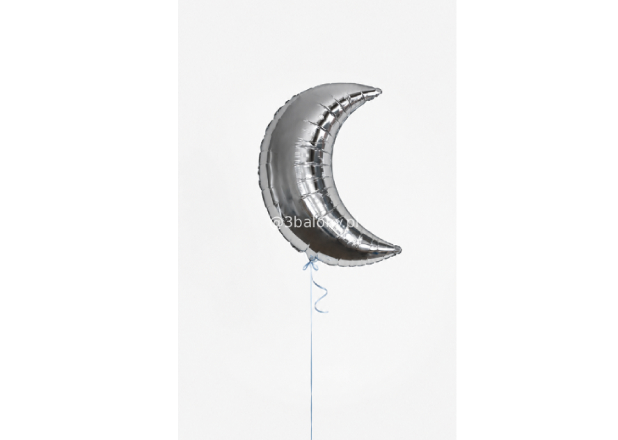 Balon w kształcie księżyca, rozmiar 70 cm z helem