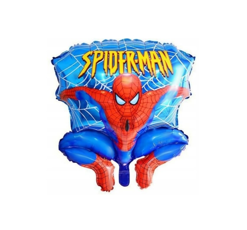 Balon foliowy spiderman z helem