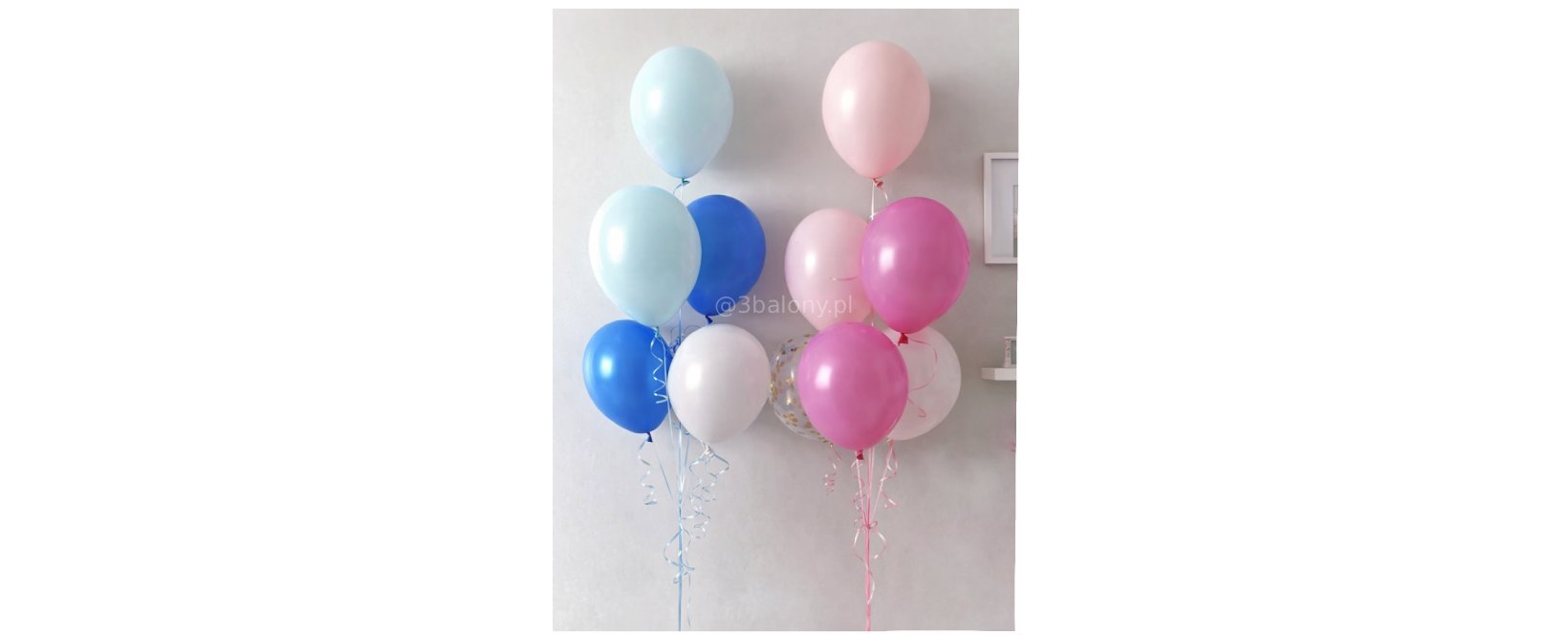 Zestaw Boy or Girl? 12 balonów lateksowych