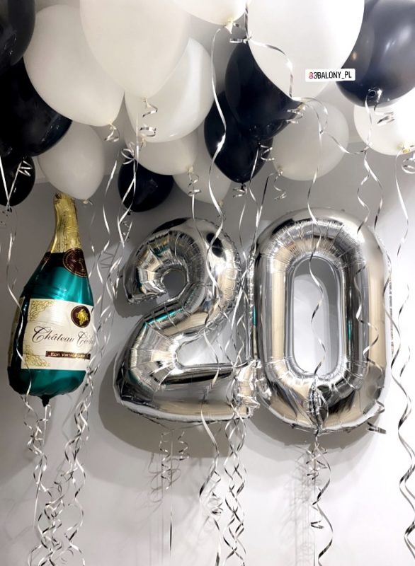 Balony urodzinowe na dwudzieste urodziny