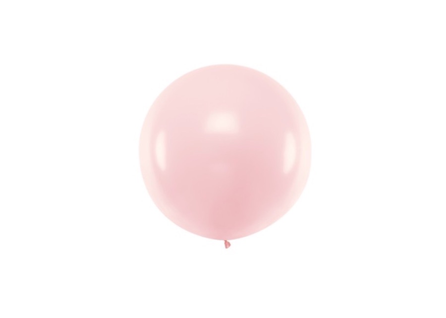 Balon Gigant 100 cm, blady różowy