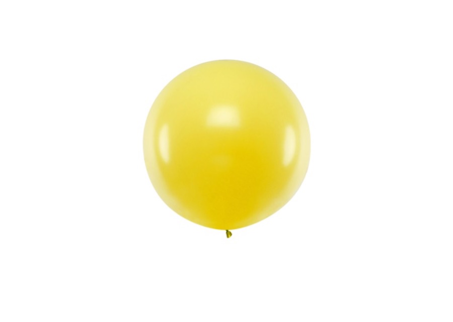 Balon Gigant 60 cm, żółty