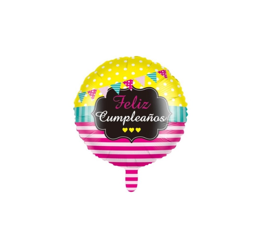 Balon foliowy z napisem feliz cumpleaños 40 cm