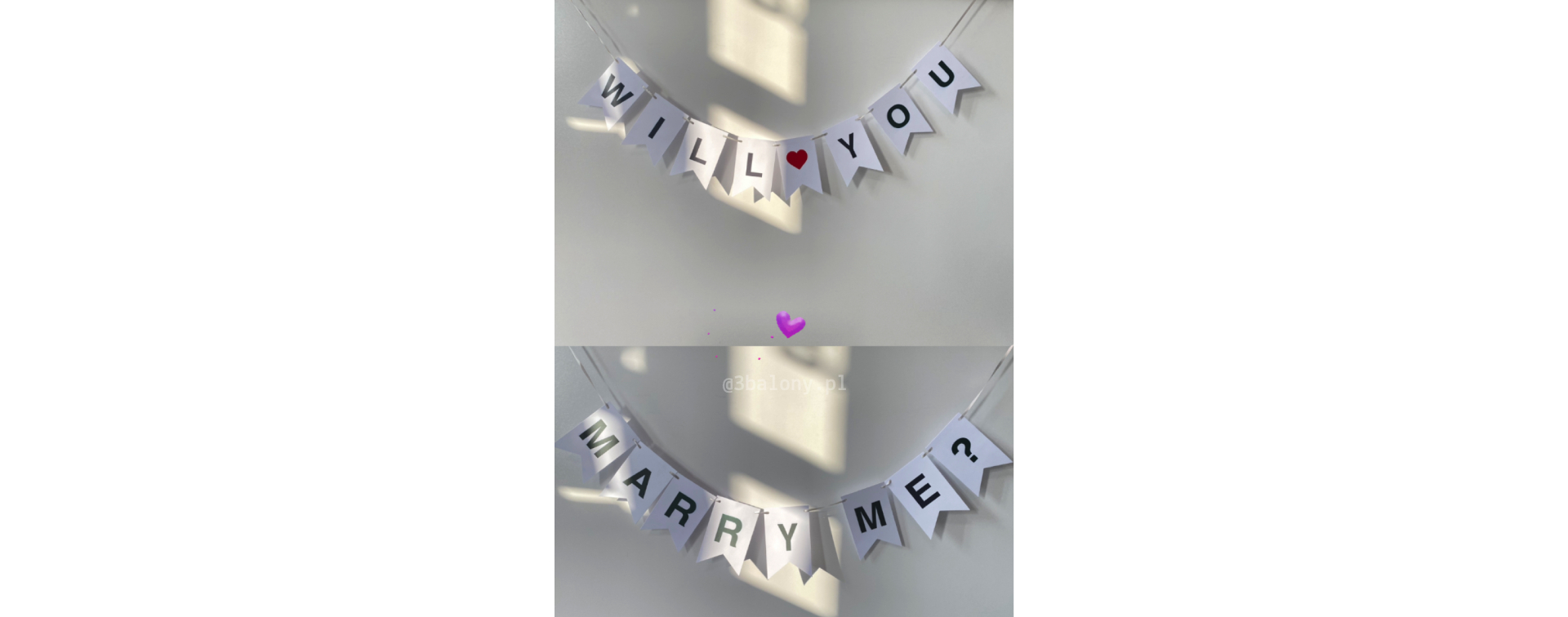 Baner Will you marry me ?