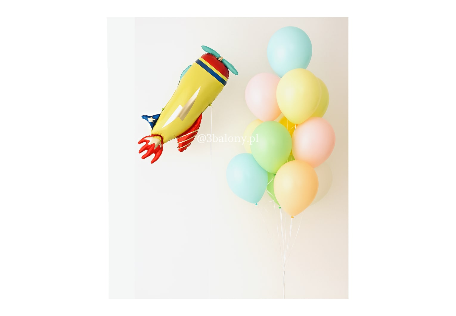 Kolorowy zestaw balonowy dla dziecka