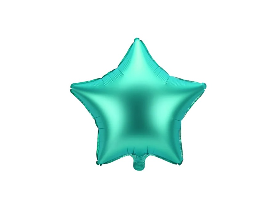 Balon foliowy gwiazdka, kolor zielony