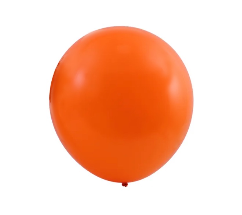 Balon lateksowy 18 cali, kolor pomarańczowy