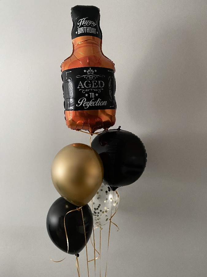 Balon whisky w zestawie z innymi balony