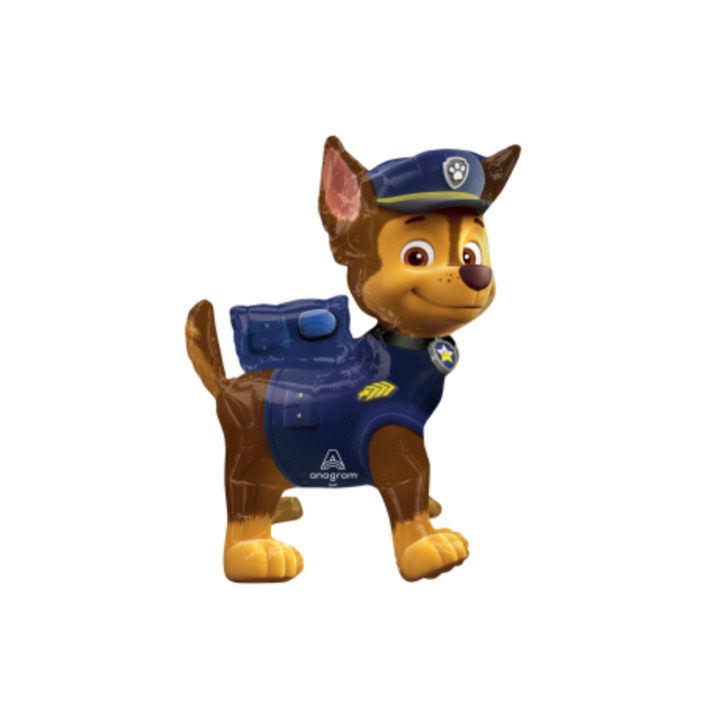 Balon foliowy Psi Patrol Chase stojący „chodzący”