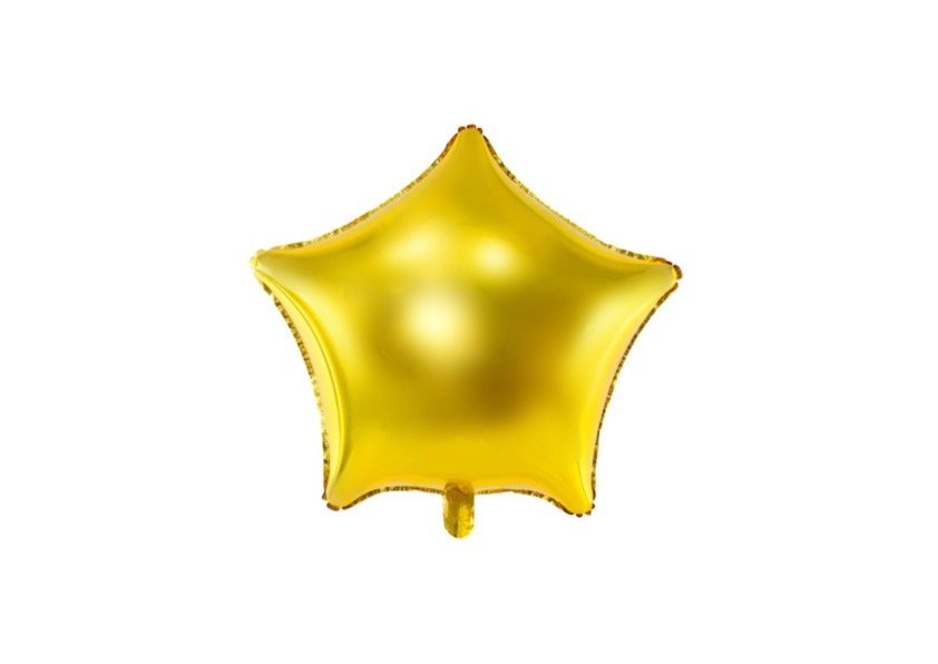 Złota gwiazdka 40 cm