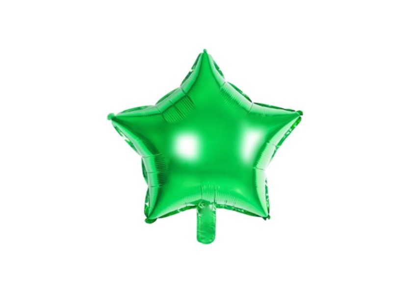 Zielona gwiazdka 40 cm