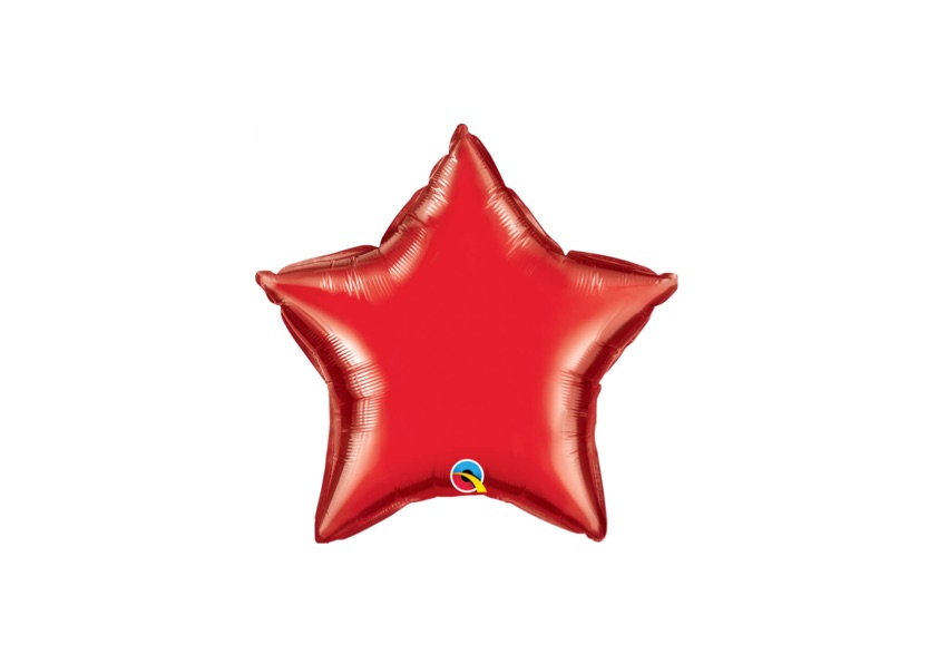 Czerwona gwiazdka 40 cm