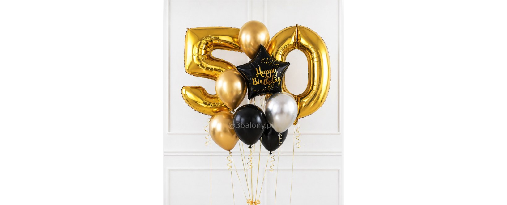 Balony urodzinowe na 50 urodziny