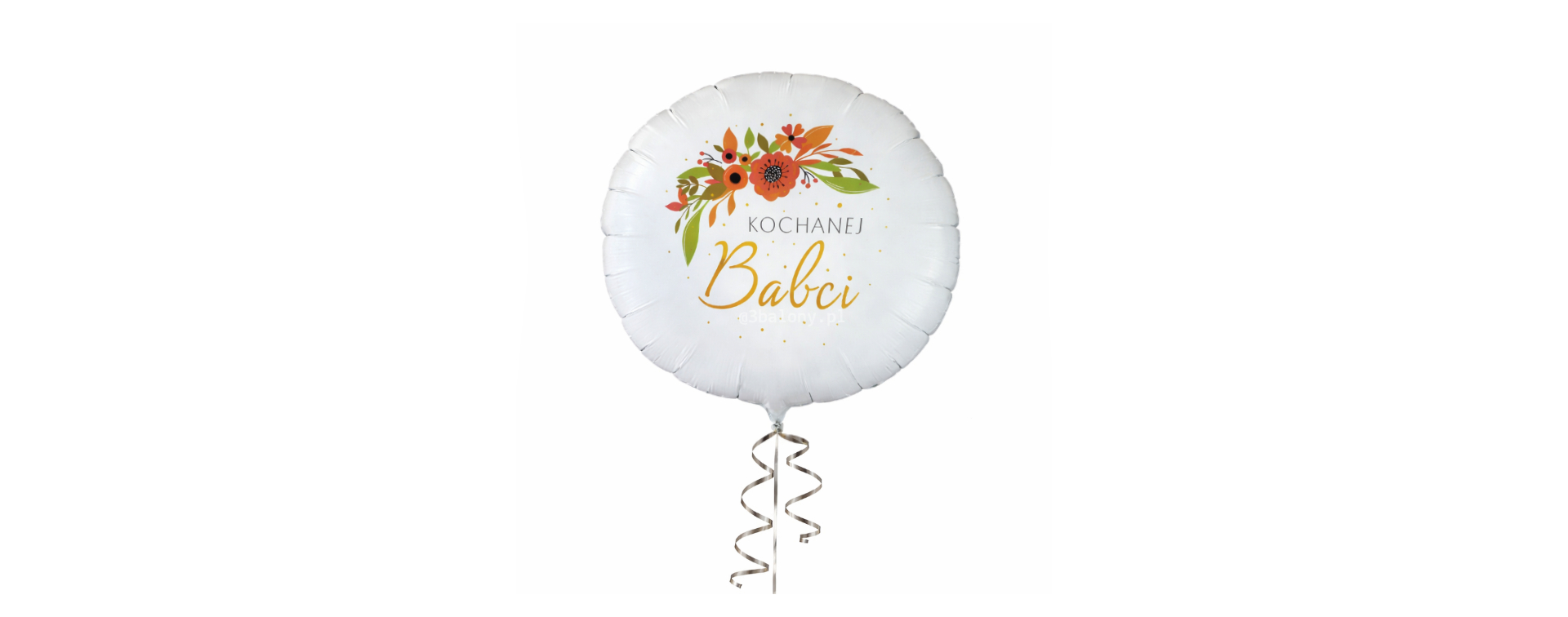 Balon Kochanej babci z helem