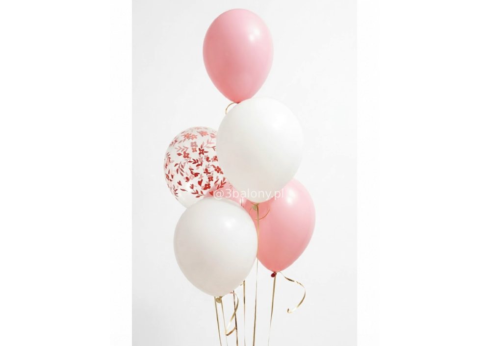 Balony dla Pani z helem – bukiet z 6 balonów