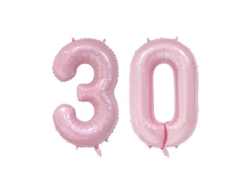 Balony dla Pani na 30 urodziny