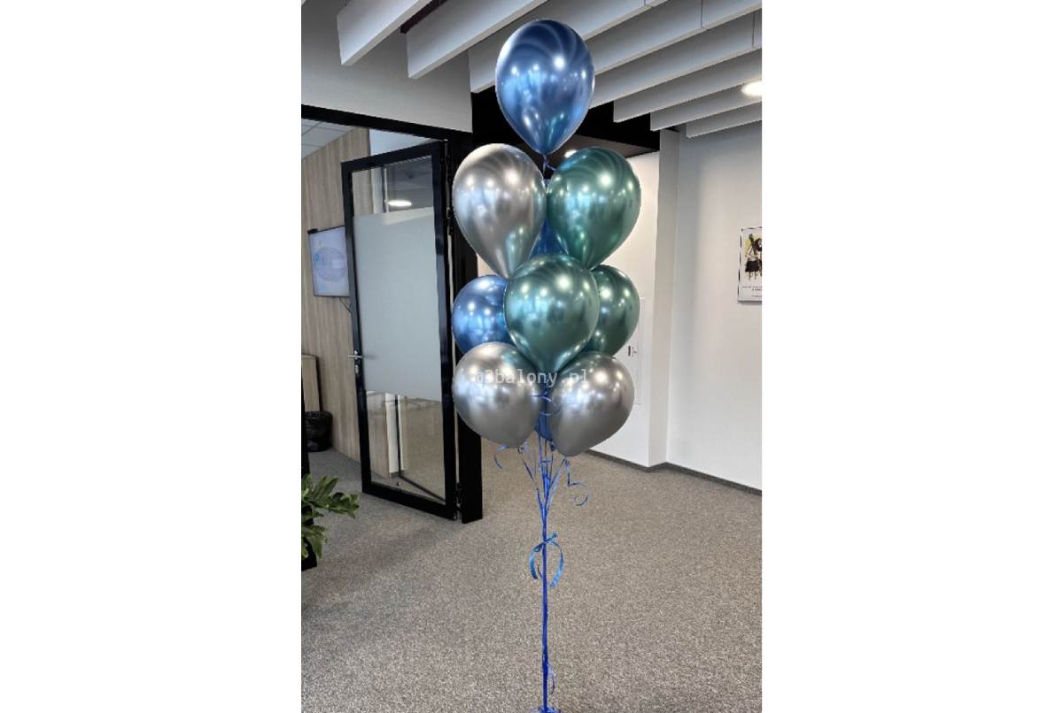 Bukiet balonowy z 10 balonów z helem