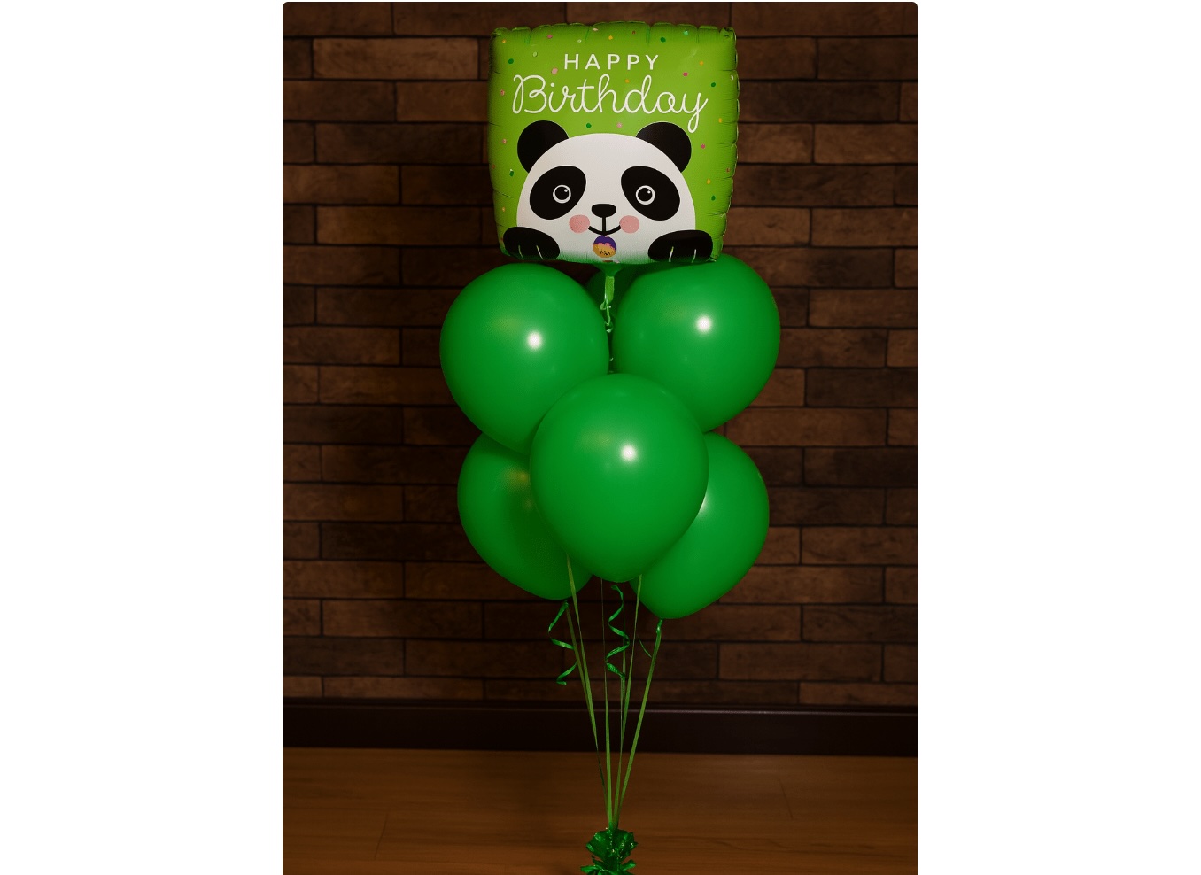 Zestaw urodzinowy w zielonym kolorze