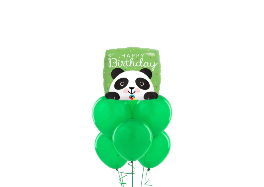 Zestaw urodzinowy w zielonym kolorze