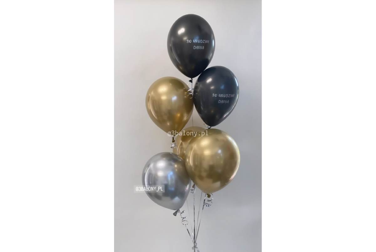 Zestaw balonów z personalizacją