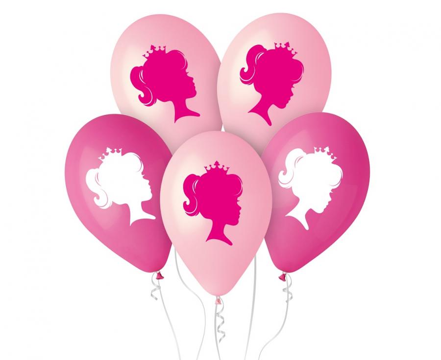 Balony Premium My Pink World – w koronie