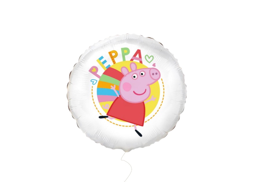 Balon foliowy Peppa smile