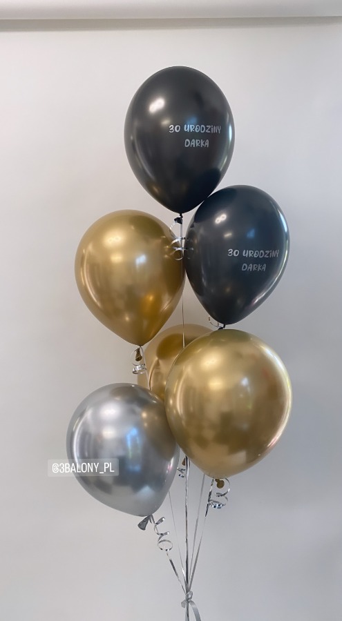 Zestaw balonów z personalizacją