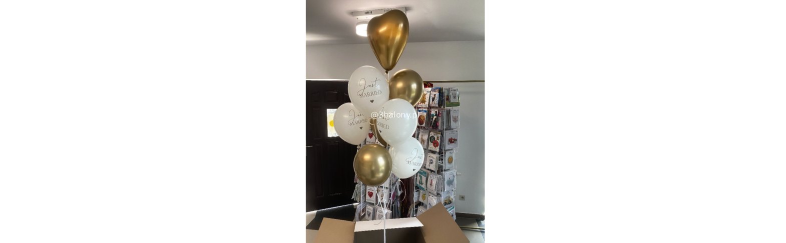 Bukiet na wesele z 8 balonów