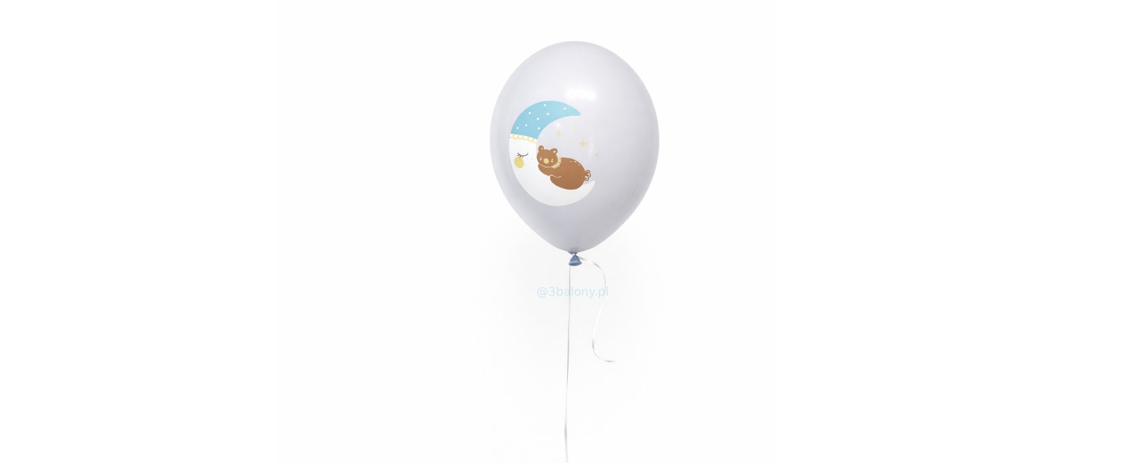 Balon lateksowy z nadrukiem na powitanie chłopczyka