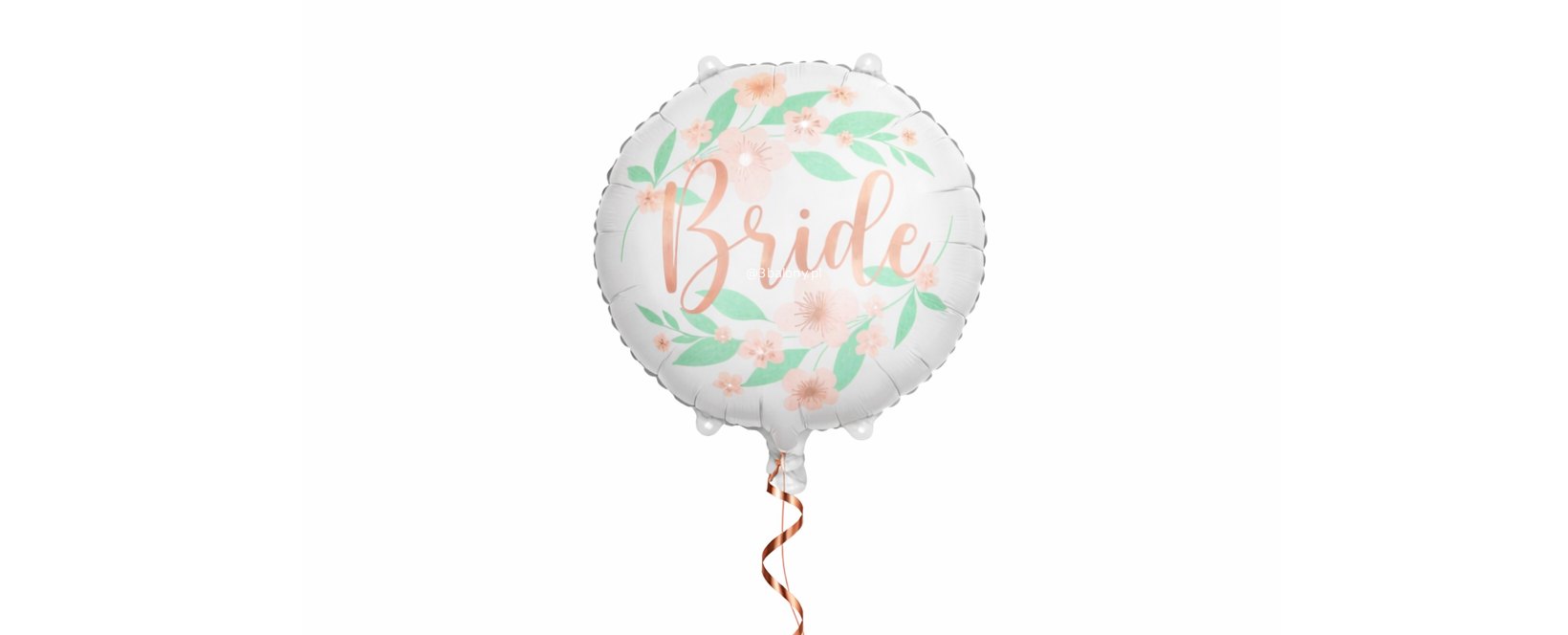 Balon foliowy Bride kwiatki z helem