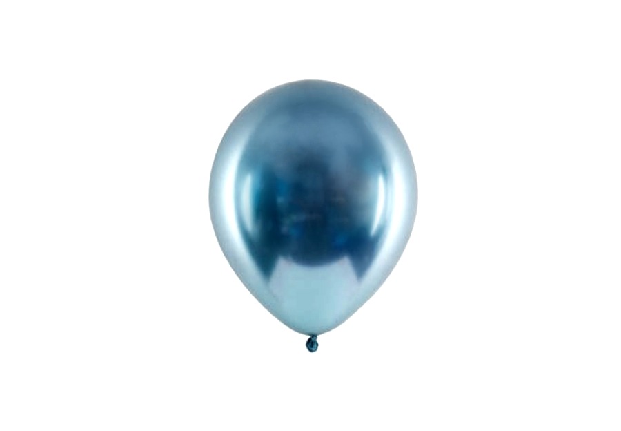 Balon glossy blue z helem