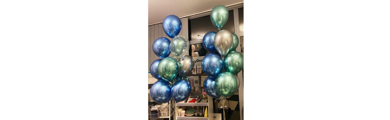 18 balonów w dwóch bukietach